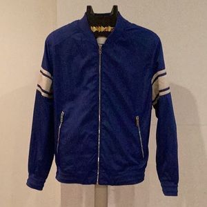 Zara Man Royal Blue and White Sport Jacket